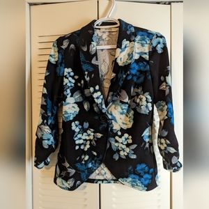 Ricki's blue floral blazer